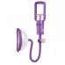 Фиолетовая клиторальная помпа Pleasure Pump фиолетовый 