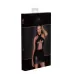 Мини-платье с завязками на шее Powerwetlook halter mini-dress with neck wrap черный M