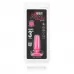 Розовый анальный плаг из силикона Seamless Silicone Butt Plug - 7,5 см розовый 
