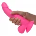 Розовый фаллоимитатор на присоске 7.5  Dildo with Balls - 21,5 см розовый 