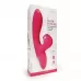 Розовый вибратор-кролик с вакуумной стимуляцией 5’’ Silicone Suction Kiss - 20,3 см розовый 