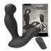 Черный вибромассажер простаты 3,5’’ Remote Control P-spot Massager - 12,5 см черный 