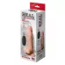 Телесный вибратор-реалистик REAL Standard - 15 см телесный 