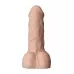Телесный фаллоудлинитель с мошонкой Cock Next - 17 см телесный 