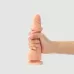 Телесный фаллоимитатор Sliding Skin Realistic Dildo XXL с подвижной кожей - 20 см телесный 
