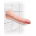 Телесный фаллоимитатор на присоске 7  Triple Density Cock - 21 см телесный 