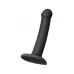 Черный фаллос на присоске Silicone Bendable Dildo S - 17 см черный 