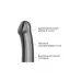 Черный фаллос на присоске Silicone Bendable Dildo L - 19 см черный 