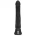 Черный вибратор-кролик Happy Rabbit Realistic Rechargeable Rabbit Vibrator - 25,4 см черный 
