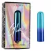 Голубой гладкий мини-вибромассажер Glam Vibe - 9 см голубой 