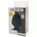 Черная анальная втулка Premium Silicone Plug M - 11 см черный 