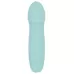 Аквамариновый мини-вибратор Cuties G-Spot Vibrator - 15,5 см аквамариновый 