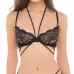 Комплект со стрепами 2 Piece Strappy Lace Bra   Panty Set черный M-L