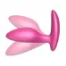 Розовая анальная вибровтулка We-Vibe Ditto розовый 