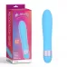 Голубой классический вибратор Precious Passion Vibrator - 17 см голубой 