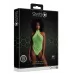 Неоновое зеленое боди Body with Halter Neck зеленый XS-XL