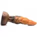 Фантазийный фаллоимитатор Ravager Rippled Tentacle Silicone Dildo - 20,3 см коричневый 