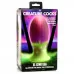 Розовая пробка-яйцо XL Xeno Egg - 17,6 см розовый 