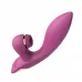 Сливовый вибратор-кролик с вакуумной стимуляцией 5’’ Silicone Suction Kiss - 20,3 см сливовый 