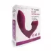 Сливовый L-образный вибромассажёр с вакуумной стимуляцией 3,5’’ Silicone Billow Suction Lover сливовый 