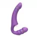 Фиолетовый безремневой страпон Straples Strap-On Dildo фиолетовый 