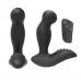 Черный вибромассажер простаты 3,5’’ Remote Control P-spot Massager - 12,5 см черный 