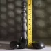 Черный анальный вибростимулятор Backdoor Baton - 24,1 см черный 