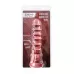 Силиконовый вибратор Monster Tops - 27 см красный с черным 