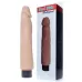 Телесный вибратор Real Skin - 23 см телесный 