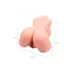 Реалистичный мастурбатор в форме женского тела с 2 любовными входами телесный 