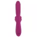 Лиловый вибратор-кролик 4 Function Vibrator - 24 см лиловый 