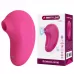 Розовый вакуумный клиторальный массажер Arila розовый 