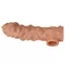 Насадка на фаллос с крупными бугорками Cock Sleeve 003 Size M - 15,6 см телесный 