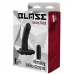 Черный полый страпон VIBRATING HOLLOW STRAP-ON с вибрацией - 16 см черный 