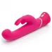 Розовый вибратор-кролик G-Spot Rechargeable Rabbit Vibrator - 24,1 см розовый 