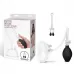 Прозрачная вакуумная помпа Deluxe Pussy Pump с зажимом для клитора прозрачный 