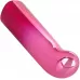 Розовый изогнутый мини-вибромассажер Glam G Vibe - 12 см розовый 