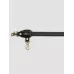 Черная распорка для ног Bound to You Faux Leather Spreader Bar - 50,8 см черный 