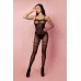 Кэтсьюит-сетка Valencia с интимным доступом черный XL-XXL