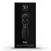 Черный вибратор So Divine Relax Portable Massage Wand - 24 см черный 