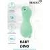 Салатовый вакуум-волновой стимулятор Baby Dino салатовый 
