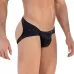 Черные трусы-джоки со звездочками Illusion Jockstrap черный M