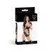 Комплект Gia из материала wetlook черный XL