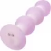Сиреневая анальная пробка-ёлочка Beaded Probe - 10,7 см сиреневый 