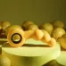 Желтая анальная вибропробка Bumble - 14,9 см желтый 