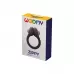 Черное эрекционное кольцо Zippy Vibrating Ring With Bullet черный 