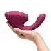 Малиновый двойной стимулятор Womanizer Next Duo малиновый 