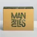 Складная коробка Man rules - 16 х 23 см зеленый камуфляж 