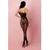 Кэтсьюит-сетка Valencia с интимным доступом черный XL-XXL
