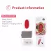 Вибромассажер в трусики Magic Motion Nyx - 8,8 см бордовый 